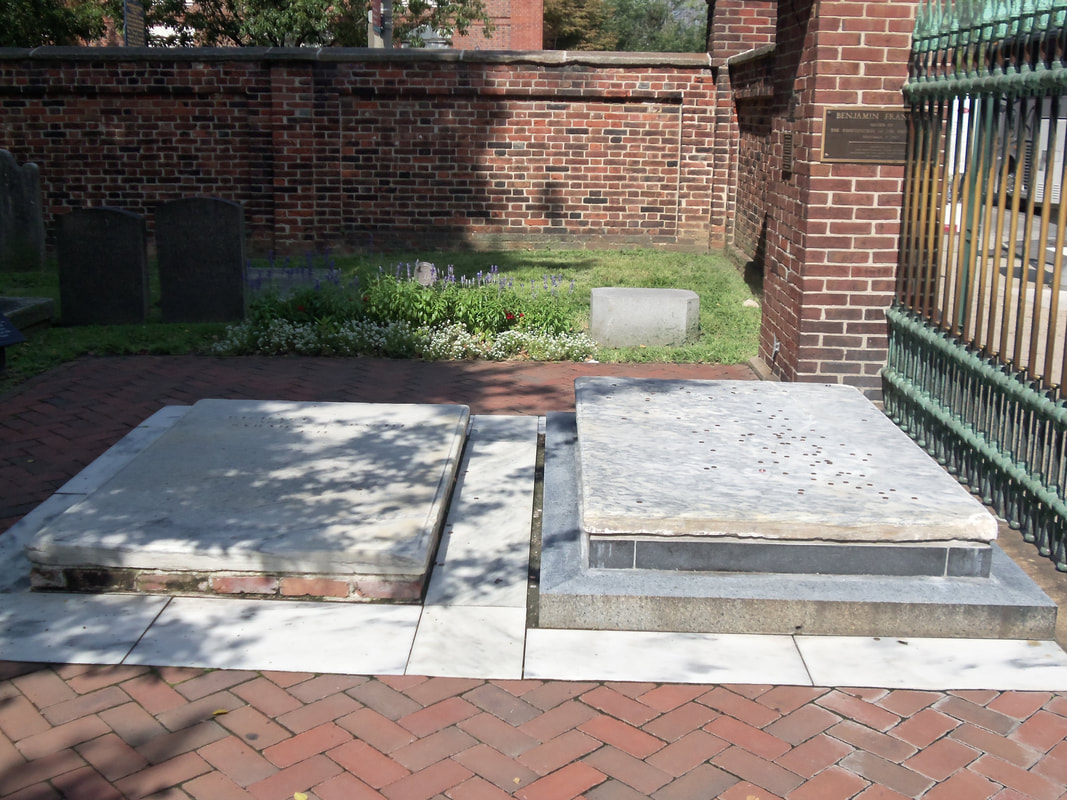 Franklin's grave