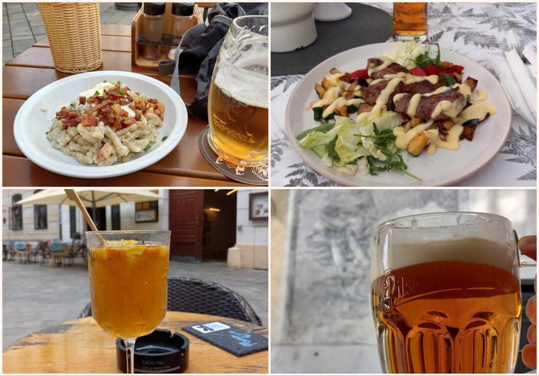 examples of Slovak food and drinks