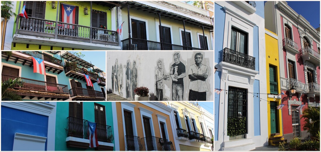 brightly colored buildings