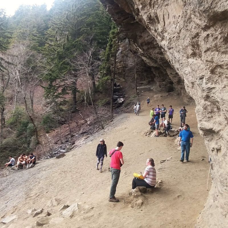 Alum Cave Rock Shelter