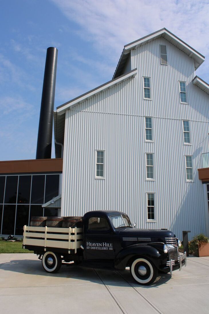 Antique truck at Heaven Hill