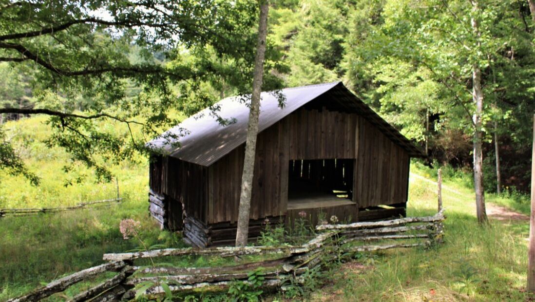 an old barn