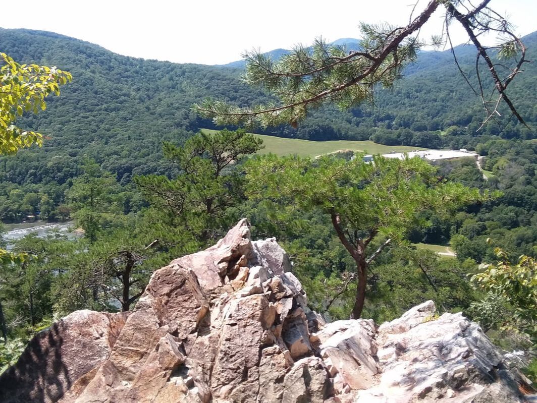 Lookout point at Lover's Leap