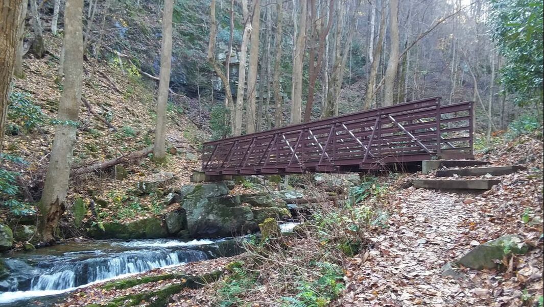 Bridge to Margarette Falls