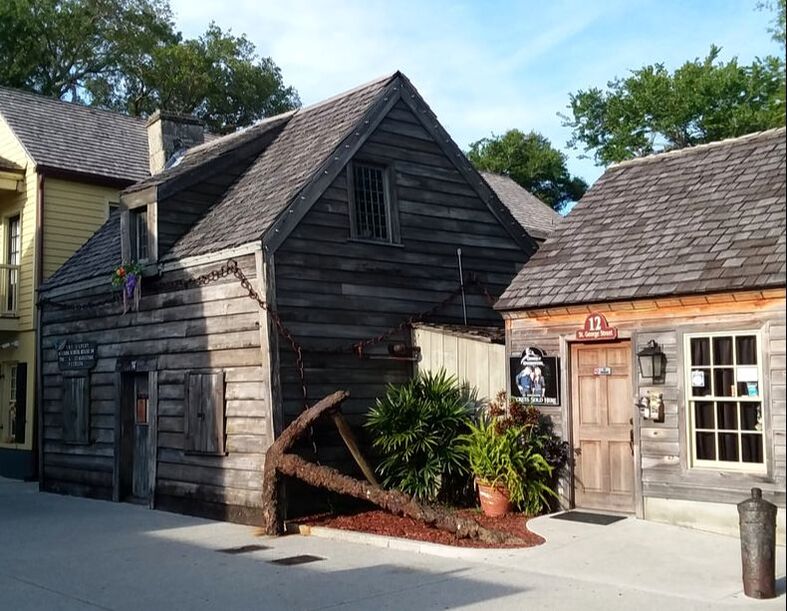 schoolhouse made of cypress and cedar