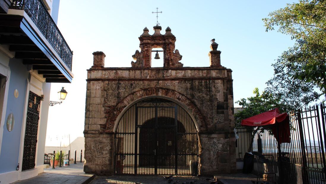 stone entranceway 