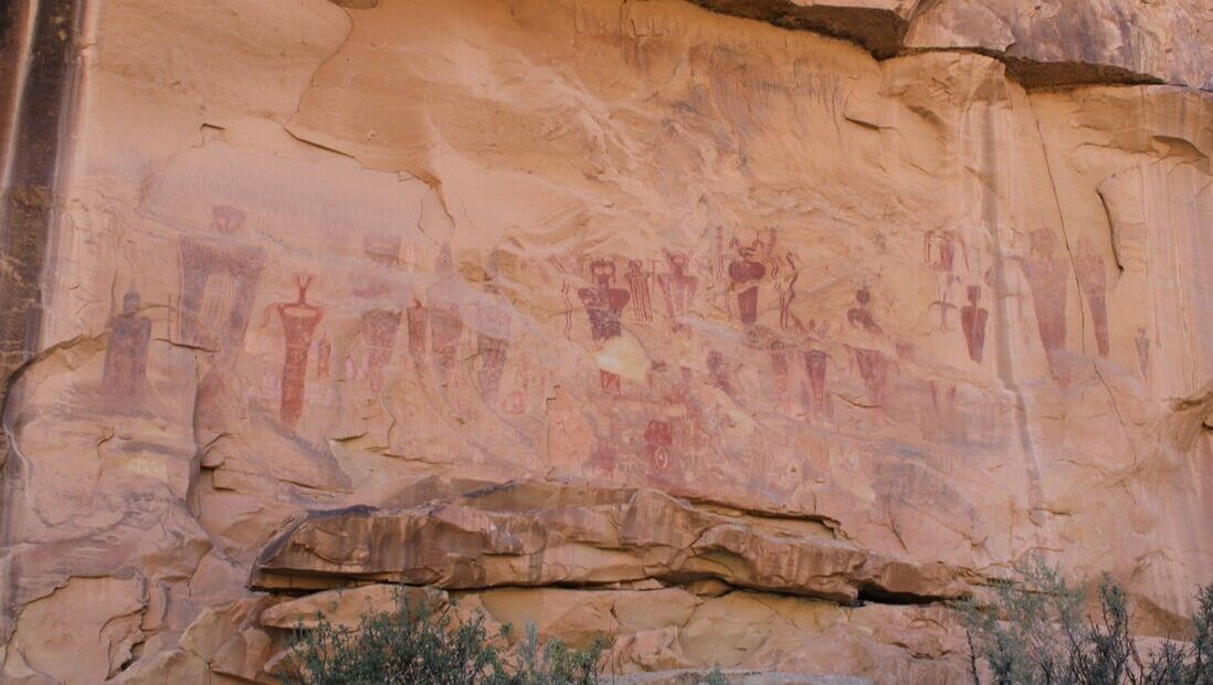 pictograph of barrier canyon style