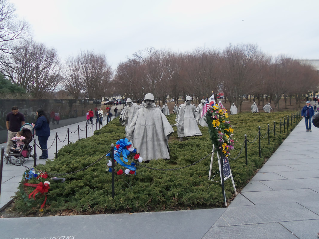 Korean War Memorial D.C. 