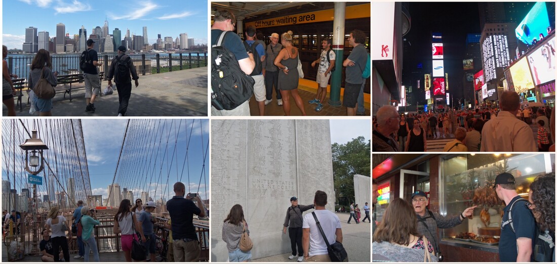 photos of New York tour