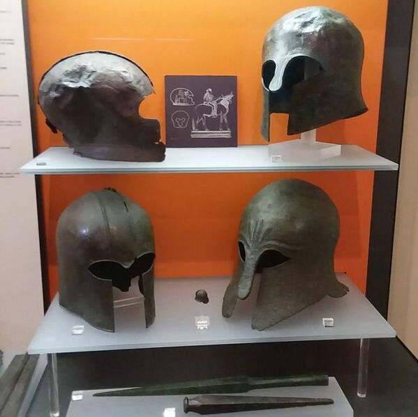 Bronze Helmets