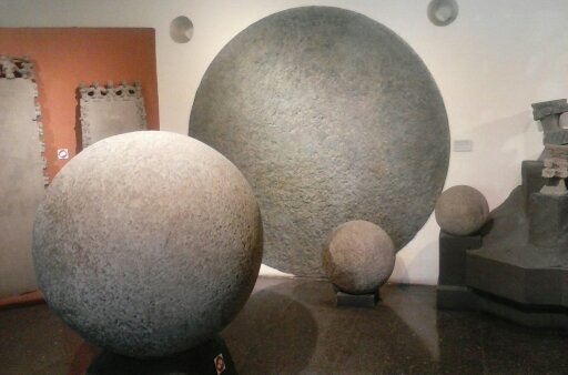 Stone Spheres in Museum