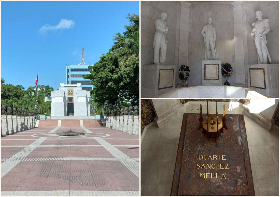 inside and out of tomb