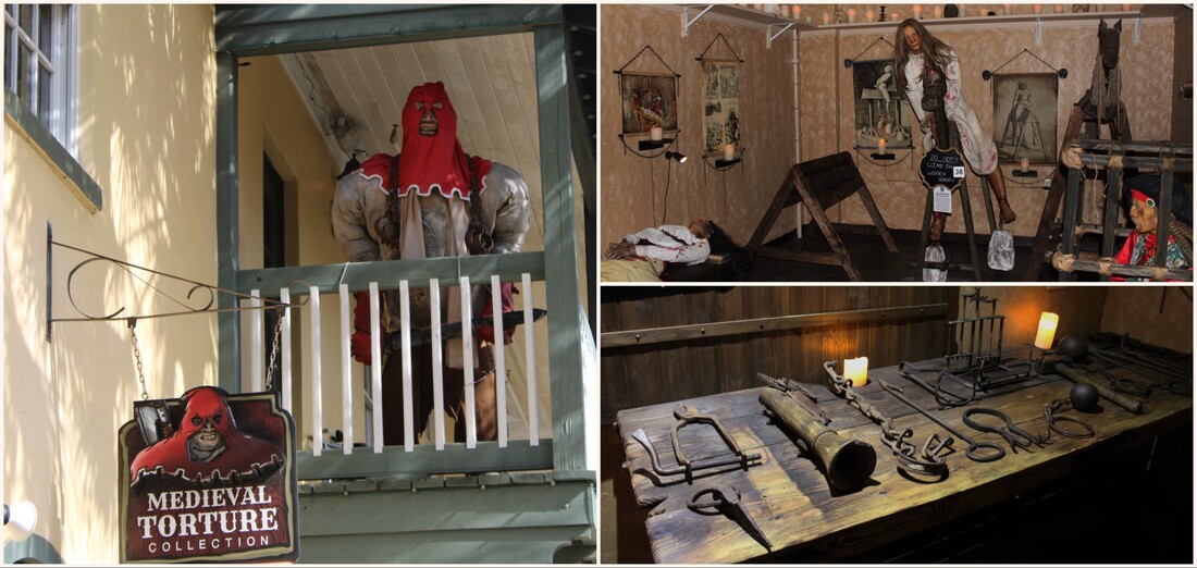 displays at the torture museum