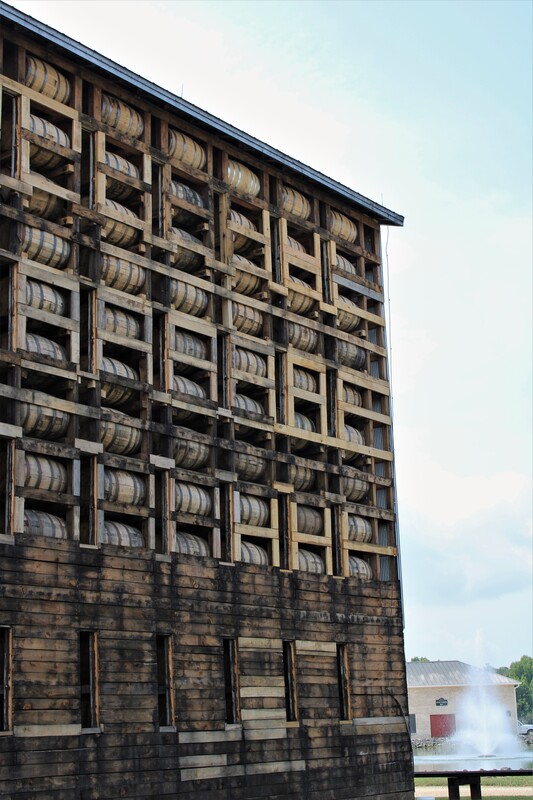 bourbon barrel storehouse